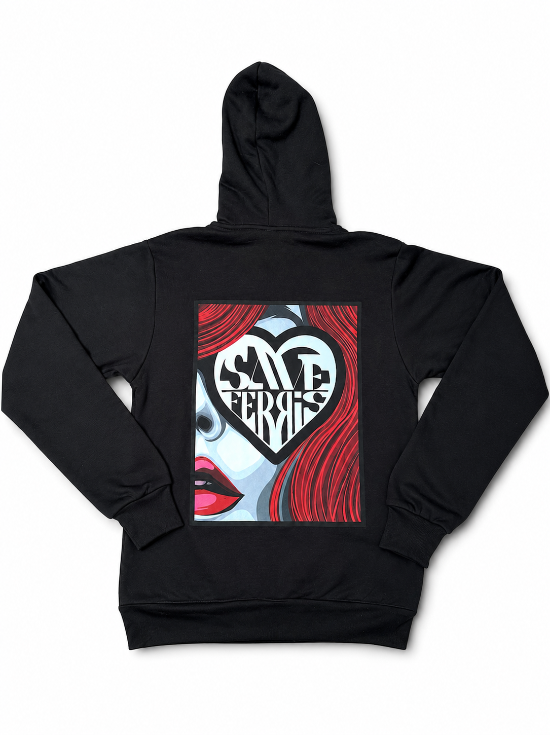 Save Ferris Heart Logo Zip Hoodie