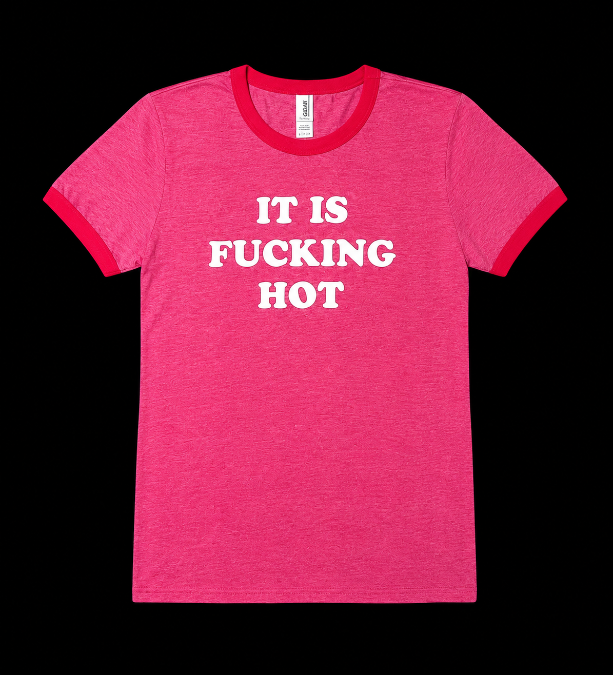 Deadstock 2017 Warped Tour "It Is Fucking Hot" Ringer Tee